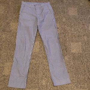 Pale blue pants